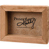 Welcome To Our Chaos Decorative Wooden Box Sign Décor 4x3 from Primitives by Kathy