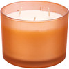 The Happy Couple Brown Frosted Glass Jar Candle (Vetiver Scent) 14 Oz From Primitives by Kathy