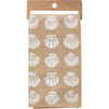 Cotton Linen Kitchen Dish Towel - Seashell Print Design It's The Little Things 20x26 from Primitives by Kathy