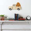 Wooden Wall Décor - Pickup Truck Hauling Bee Hive 16 Inch x 9.5 Inch from Primitives by Kathy