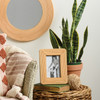 Bohemian Style Rattan Design Wooden Photo Frame - Holds 4x6 Photo from Primitives by Kathy