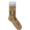 Wine Lover I'd Rather Be Wine Tasting Colorfully Printed Cotton Novelty Socks from Primitives by Kathy