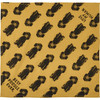 Yellow & Black Large Reversible Cotton Dog Bandana - Best Poodle Ever & Love My Human 21x21 from Primitives by Kathy