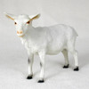 Decorative Hand Painted Animal Resin Figurine - Goat White From Conversation Concepts
