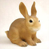 Hand-painted Decorative Animal Figurine - Rabbit Brown Standard From Conversation Concepts