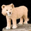 Decorative Animal Figurine With Fur - Lioness From Conversation Concepts