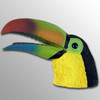 Hand Painted Bird Refrigerator Magnet - Sulphur Breasted Toucan From Conversation Concepts