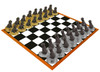 Dog Lover Hand Painted Chess Set (pieces Only) - Labradoodle Chocolate From Conversation Concepts