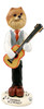 Dog Lover Hand-painted Figurine - Pomeranian Red Guitarist Doogie Collectible From Conversation Concepts Dog Lover Hand-painted Figurine - Pomeranian Red Guitarist Doogie Collectible From Conversation Concepts