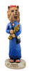 Dog Lover Hand-painted Figurine - Yorkshire Terrier Actress Doogie Collectible From Conversation Concepts