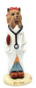 Dog Lover Hand-painted Figurine - Yorkshire Terrier Doctor Doogie Collectible From Conversation Concepts