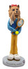 Dog Lover Hand-painted Figurine - Yorkshire Terrier Tennis Player Doogie Collectible From Conversation Concepts