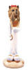 Dog Lover Hand-painted Figurine - Yorkshire Terrier Lil' Angel Doogie Collectible From Conversation Concepts