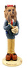 Dog Lover Hand-painted Figurine - Yorkshire Terrier Pharmacist Doogie Collectible From Conversation Concepts