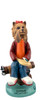 Dog Lover Hand-painted Figurine - Yorkshire Terrier Vacation Doogie Collectible From Conversation Concepts