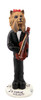 Dog Lover Hand-painted Figurine - Yorkshire Terrier Violinist Doogie Collectible From Conversation Concepts