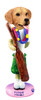 Dog Lover Doogie Collectible Figurine - Golden Retriever Hawaii From Conversation Concepts