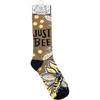 Just Bee by Colorfully Printed Cotton Socks from Primitives by Kathy