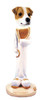 Dog Lover Hand-painted Figurine - Jack Russell Terrier Lil' Angel Doogie Collectible From Conversation Concepts