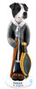 Dog Lover Doogie Collectible Figurine - Jack Russell Terrier Black & White W/smooth Coat Alaska From Conversation Concepts