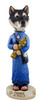 Dog Lover Hand-painted Figurine - Alaskan Malamute Actress Doogie Collectible From Conversation Concepts