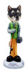 Dog Lover Hand-painted Figurine - Alaskan Malamute Fisherman Doogie Collectible From Conversation Concepts