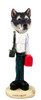 Dog Lover Hand-painted Figurine - Alaskan Malamute Paramedic Doogie Collectible From Conversation Concepts