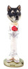 Dog Lover Hand-painted Figurine - Alaskan Malamute Bride Doogie Collectible From Conversation Concepts