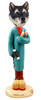 Dog Lover Hand-painted Figurine - Alaskan Malamute Groomer Doogie Collectible From Conversation Concepts