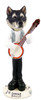 Dog Lover Hand-painted Figurine - Alaskan Malamute Banjo Doogie Collectible From Conversation Concepts