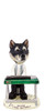 Dog Lover Hand-painted Figurine - Alaskan Malamute Steel Guitarist Doogie Collectible From Conversation Concepts