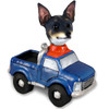 Dog Lover Doogie Collectible Figurine - Rat Terrier Pickup From Conversation Concepts