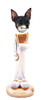 Dog Lover Doogie Collectible Figurine - Rat Terrier Lil' Angel From Conversation Concepts