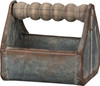 Small Spindle Handle Metal Tray from Primitives by Kathy