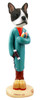 Dog Lover Hand-painted Figurine - Boston Terrier Groomer Doogie Collectible From Conversation Concepts