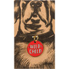 Red & White Wild Child Hard Enamel Dog Collar Charm 1.25 Inch from Primitives by Kathy