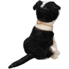 Dog Lover Border Collie Puppy Felt Figurine 3.5 Inch from Primitives by Kathy