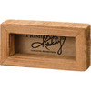 Dog Lover Decorative Wooden Box Sign - May Your Days Be Furry & Bright 4x2 from Primitives by Kathy