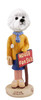 Dog Lover Hand-painted Figurine - Bichon Frise Realtor (female) Doogie Collectible From Conversation Concepts