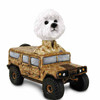 Dog Lover Doogie Collectible Figurine - Bichon Frise Hummer From Conversation Concepts