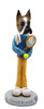 Dog Lover Hand-painted Figurine - Boxer Tennis Player Doogie Collectible From Conversation Concepts