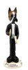 Dog Lover Hand-painted Figurine - Boxer Conductor Doogie Collectible From Conversation Concepts