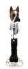 Dog Lover Hand-painted Figurine - Boxer Clarinetist Doogie Collectible From Conversation Concepts