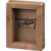 Cat Lover Decorative Wooden Box Sign- Narrate The Cat's Thoughts 3x4 from Primitives by Kathy