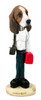 Dog Lover Hand-painted Figurine - Basset Hound Paramedic Doogie Collectible From Conversation Concepts