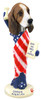 Dog Lover Doogie Collectible Figurine - Basset Hound American From Conversation Concepts