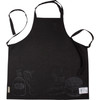 Black & White Cotton Apron - Smoking Hot Grill Master from Primitives by Kathy
