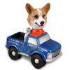 Dog Lover Hand-painted Figurine - Welsh Corgi Pembroke Pickup Doogie Collectible From Conversation Concepts