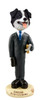 Dog Lover Hand-painted Figurine - Border Collie Businessman Doogie Collectible From Conversation Concepts
