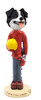 Dog Lover Hand-painted Figurine - Border Collie Construction Worker Doogie Collectible From Conversation Concepts